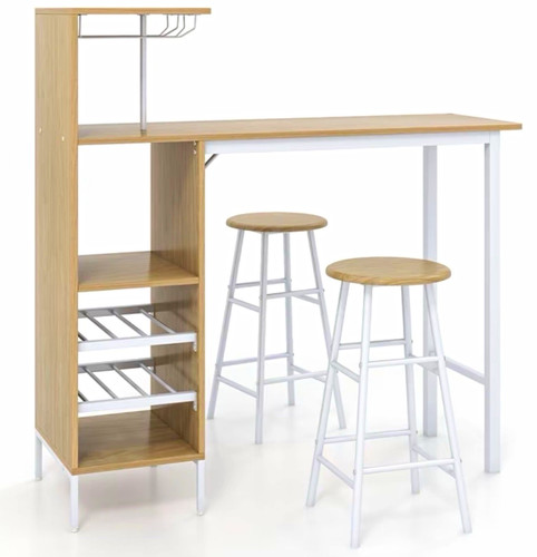 Piece bar table set - piece,
