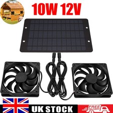 10W Solar Panel Powered Fan