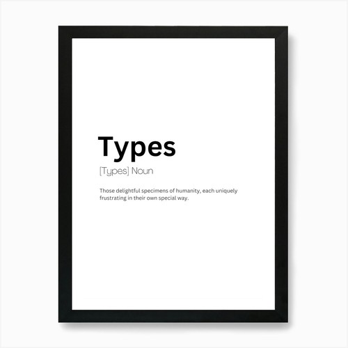 Types definition meaning - types,