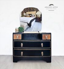 vintage dressing table, vanity