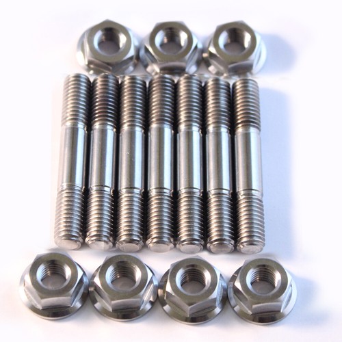 Yz490 titanium head stud sets - titanium,