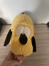 Large 22" Disney Theme Park Pluto Dog Plush Pillow Pet Toy Buddy