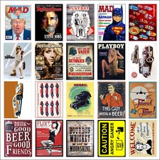 Various Retro Tin Metal
