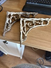 vintage Shelf Bracket Pair