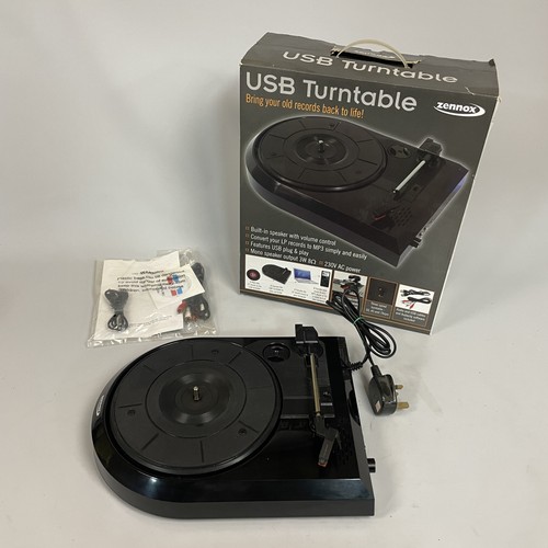 Zennox usb turntable vinyl - usb,