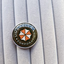 Umbrella Corporation Resident Evil Enamel Pin Badge BN
