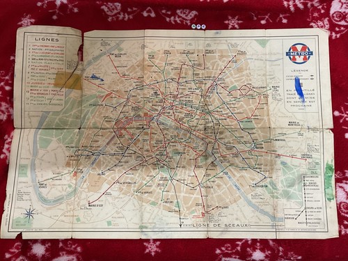 Rare vintage antique map - vintage,