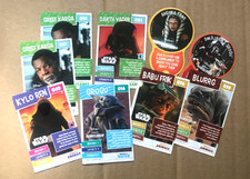 9 Sainsbury's Disney Pixar Heroes On A Mission Collector's Cards 2021. Star Wars