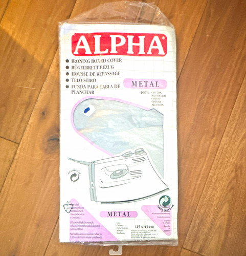 Alpha metallic ironing board - metallic,