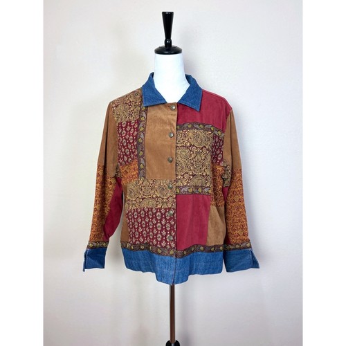 Patchwork paisley floral - paisley,