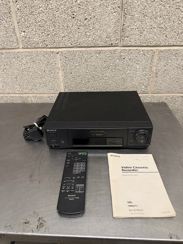 Sony slv e250 vhs video - video, player