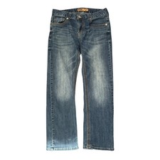 Seven7 Straight Fit Blue Jeans