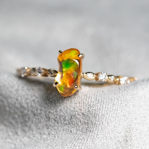Mexican fire opal - mexican, diamond