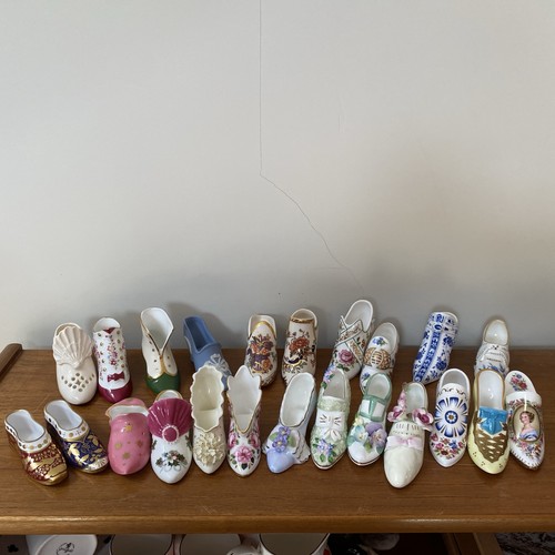 Miniature china shoes - china,