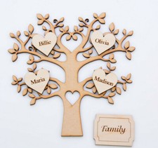 Wooden family tree - family, &