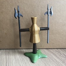 Playmobil Weapons Fighting Training Dummy & 2 Spears, History Castle Spares 00