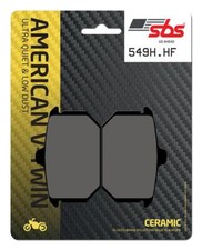 SBS Street Rear Ceramic Brake Pads - 549H.HF - HARLEY FXR 1340 SUPER GLIDE 85-86