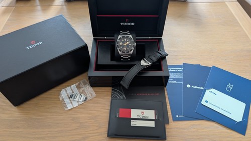 Tudor black bay men - tudor,