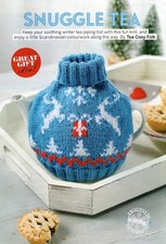 ~ Tea Cosy Folk Pull-Out Knitting Pattern For Scandinavian Festive Tea Cosy  ~