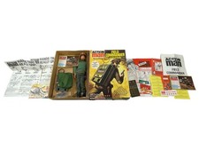 Vintage 1973 Action Man Palitoy Field Commander & Field Radio Boxed Complete