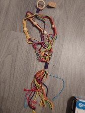 Colorful Rainbow Macrame Plant