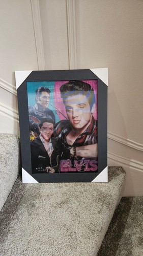 Framed elvis presley music - framed,