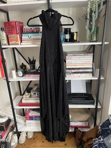 Shona joy black halterneck - shona,