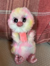 Ty Beanie Rainbow Ostrich Bird