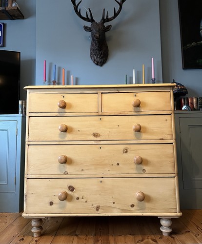 Large antique victorian - large, pine