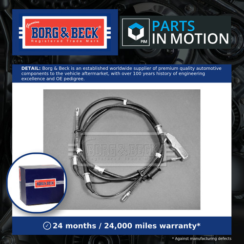 Handbrake cable fits opel - handbrake,