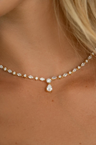 Women tennis necklace - women,