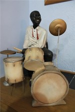 Jazz Style Drummer with Drum