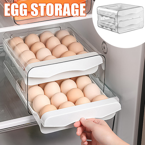 Grid egg holder box - grid,