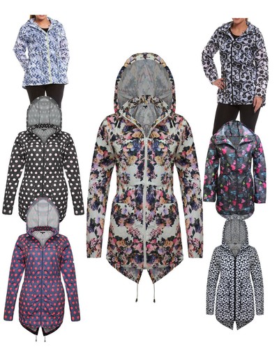 Ladies womens floral rain - ladies, mac