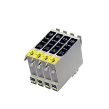 4 Black Ink Cartridge For Epson Stylus Photo R200 R220 R300 R300M R320 R330 R340