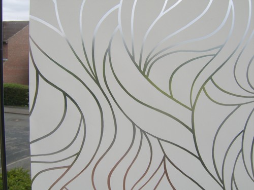 45cm white swirl - 45cm,