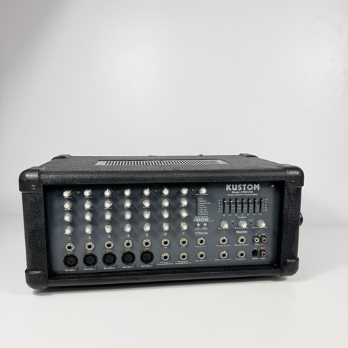 Kustom kpm7200 powered mixer - kustom,