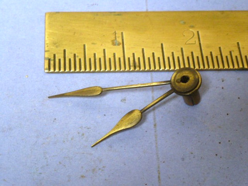 Pair old antique french - old-, clock