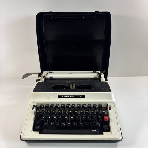 Reed 500 silver typewriter - 500,