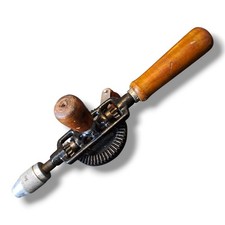 Vintage Hand Crank Drill –