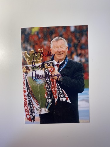 Sir alex ferguson - alex, signed