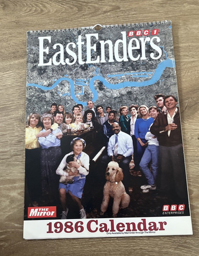 Eastenders calendar 1986 - eastenders,