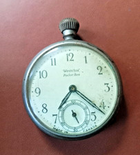 Antique 1930s Westclox Pocket Ben Pocket Watch Canada