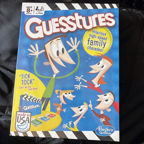 Guesstures board game family - board,