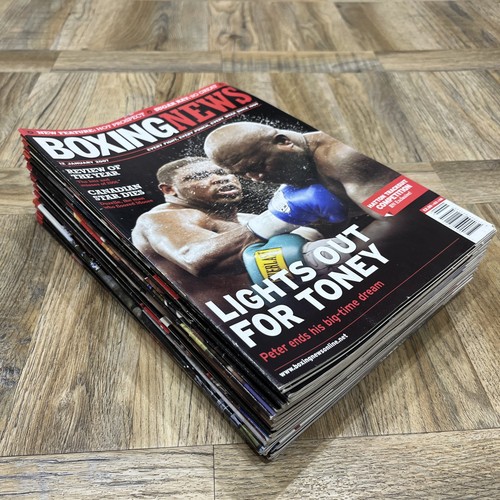 Boxing news magazines january - boxing,