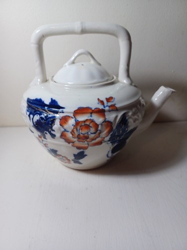 Antique teapot wide - antique,