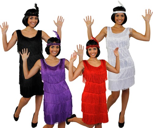 Deluxe fringe flapper - deluxe, fancy