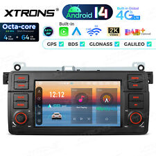Car Play Android 14 Car Stereo Radio GPS 8-Core 4G 64GB For BMW 3 Series E46 M3