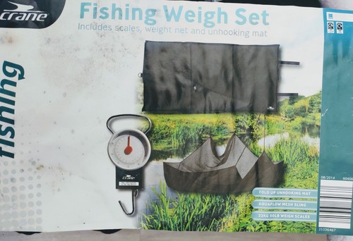 Crane fishing weigh - crane, set