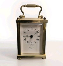 Rapport London Vintage Quartz Gold Brass Heavy Quartz Carriage Clock - Y4